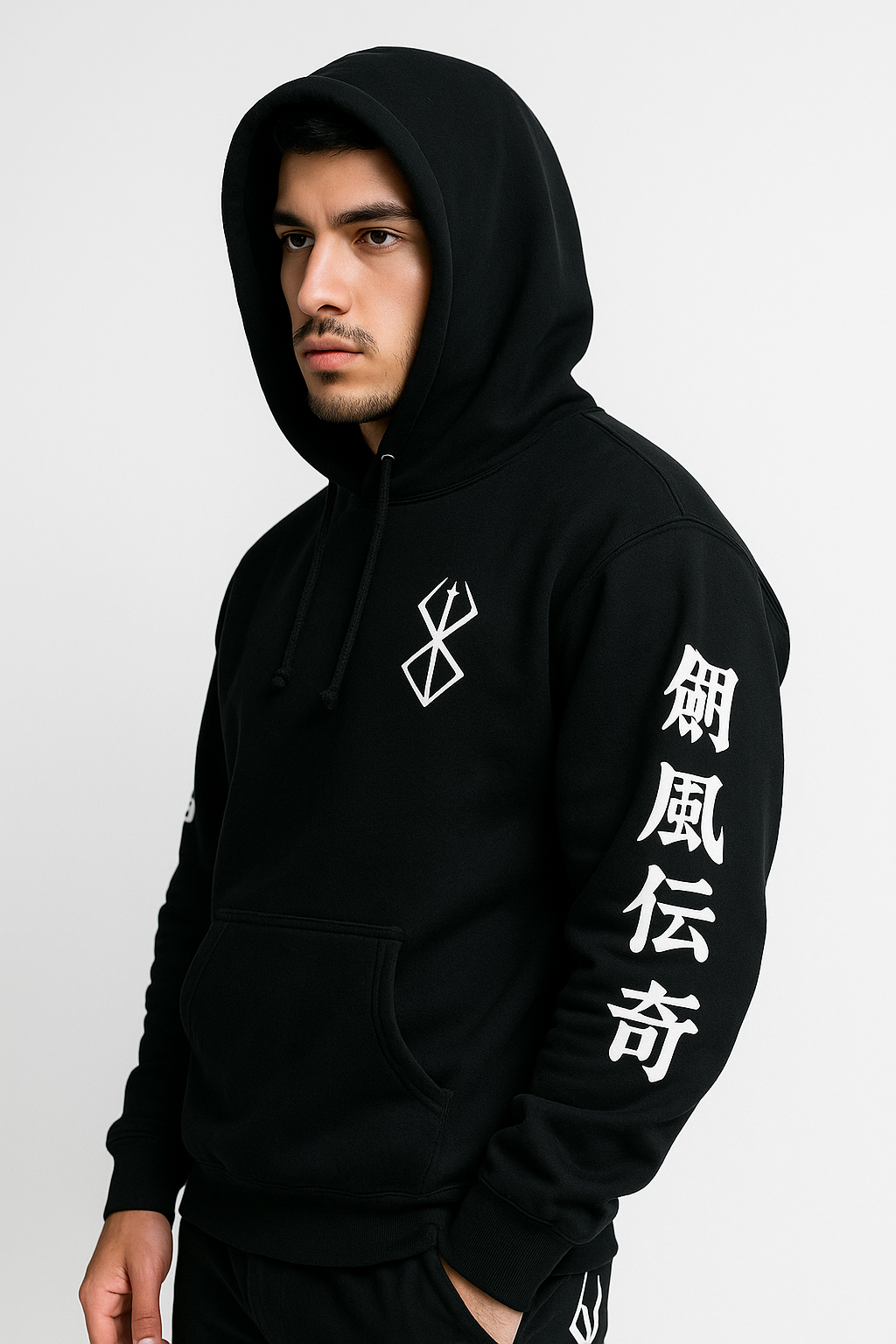 BERSERK//SACRIFICE Oversized Hoodie – Dark Anime Streetwear Drop