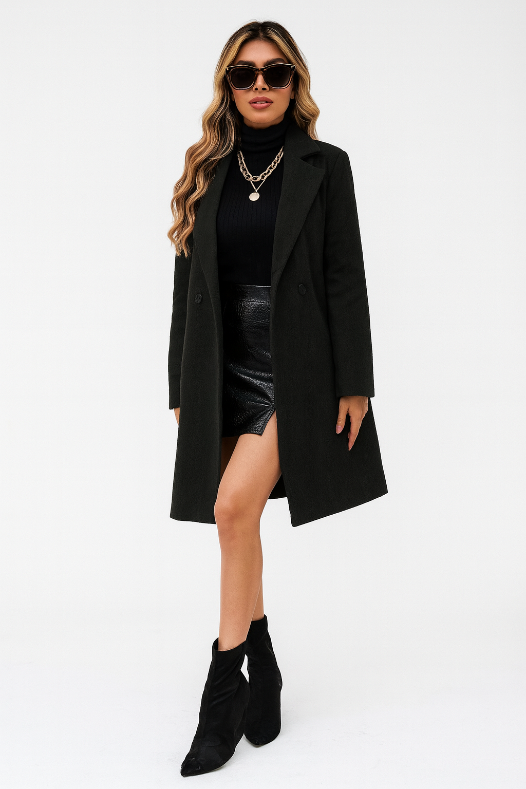 Aether Wool Longline Coat