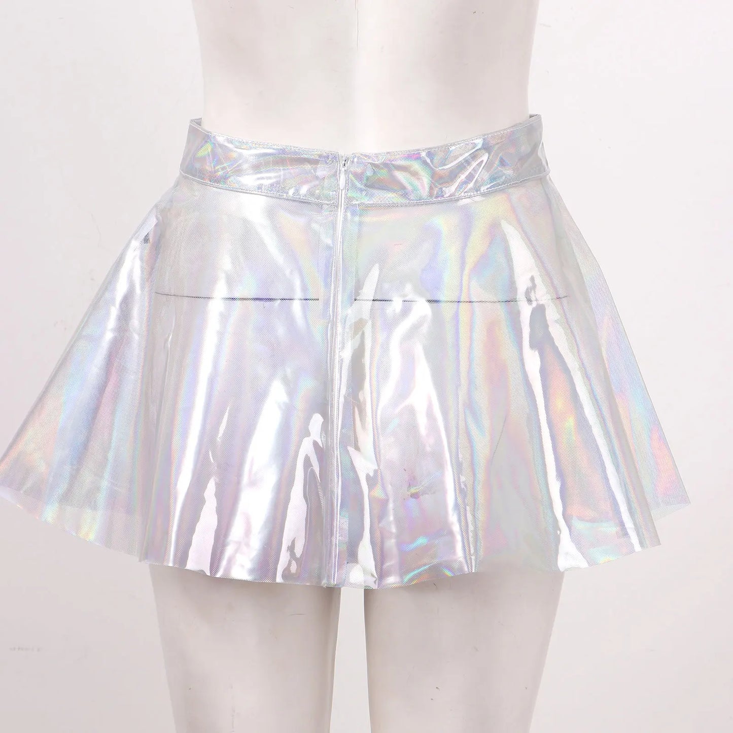 NeonFlare Mini Skirt