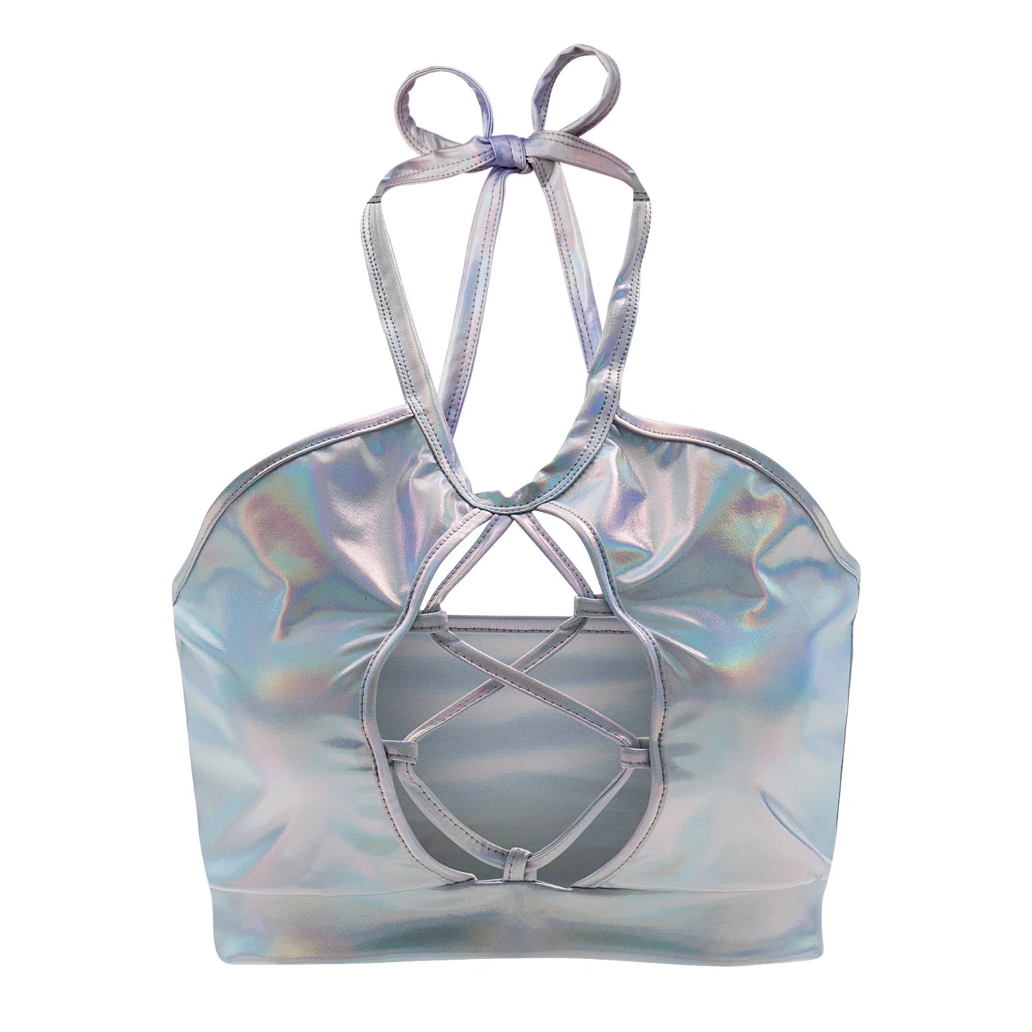 HoloStorm Metallic Halter