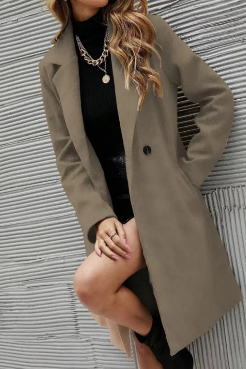 Aether Wool Longline Coat