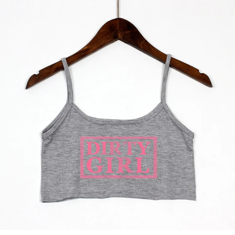 DirtyGirl Crop Tank
