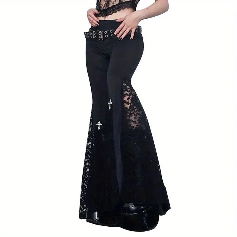 Nocturne Lace Flare Pants