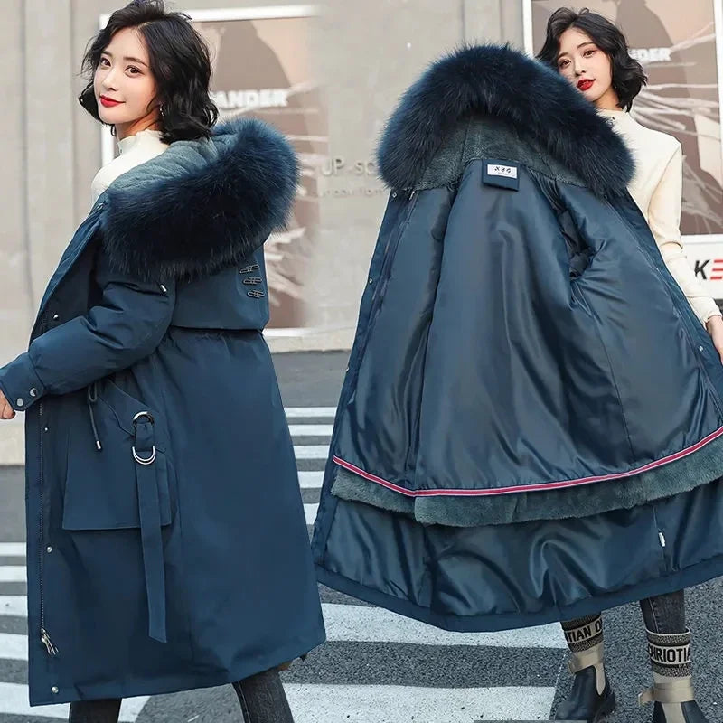 Arctic Halo Long Hooded Parka