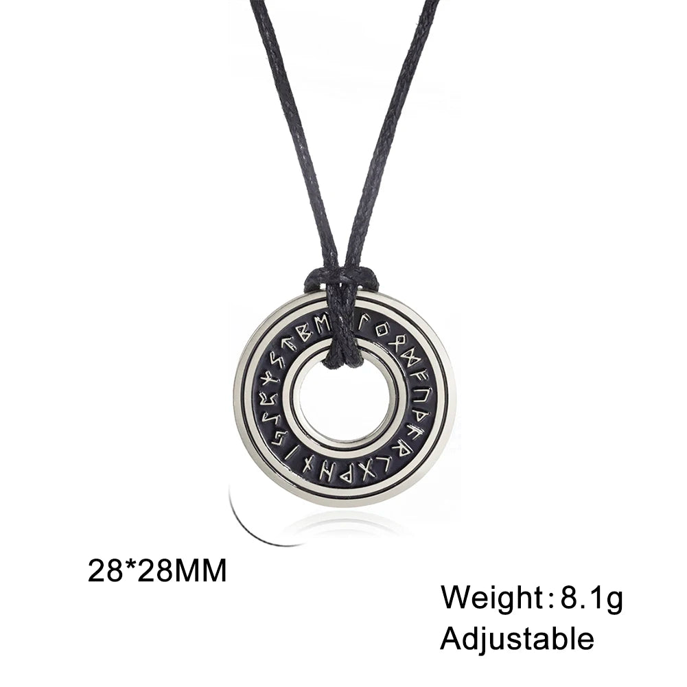 Elder Futhark – Nordic Rune Pendant Necklace