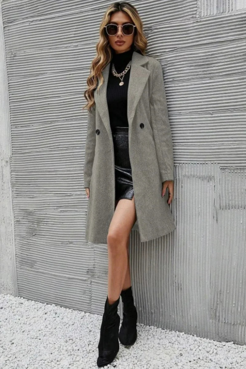 Aether Wool Longline Coat