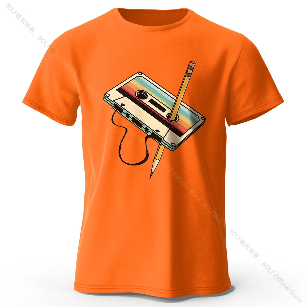 Retro Tape Vibes – Rewind Me Tee
