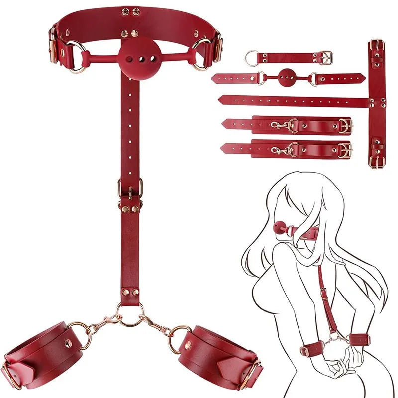 LUSTRA // Velvet Control - BDSM Restraint & Bondage KitLUSTRA // Velvet Control - BDSM Restraint & Bondage Kit