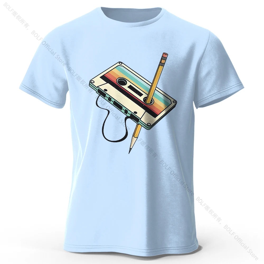 Retro Tape Vibes – Rewind Me Tee