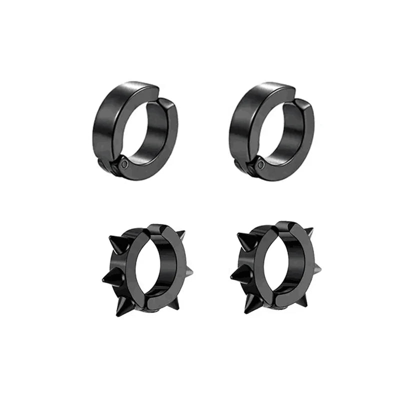 Cyber Edge Magnet Earrings Set