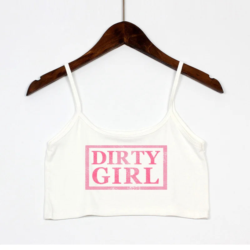 DirtyGirl Crop Tank
