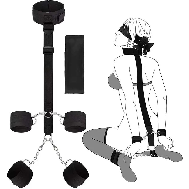 LUSTRA // Velvet Control - BDSM Restraint & Bondage KitLUSTRA // Velvet Control - BDSM Restraint & Bondage Kit