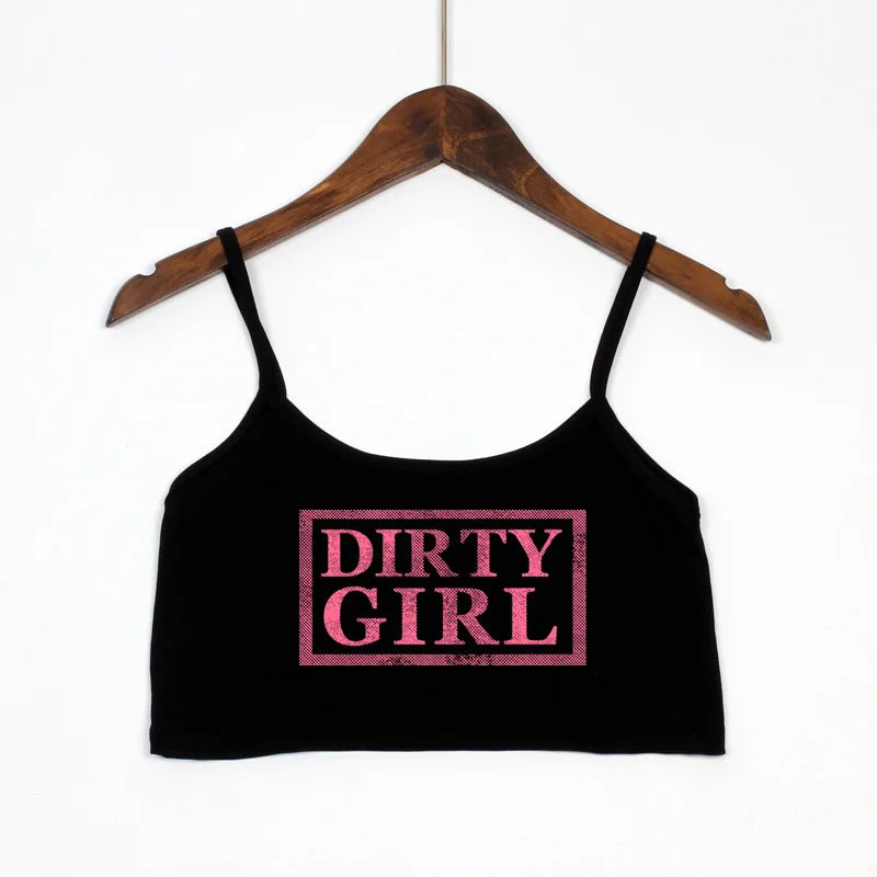 DirtyGirl Crop Tank