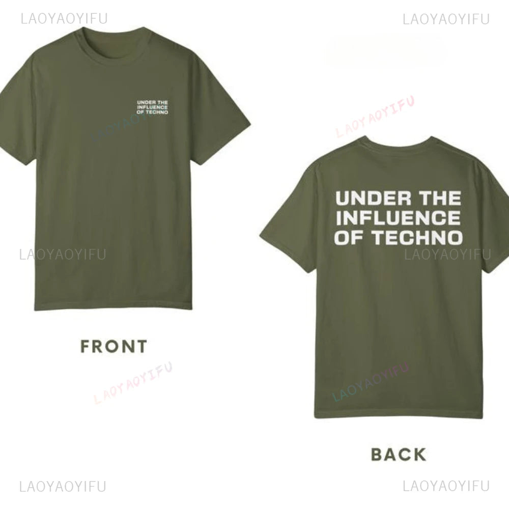 UNDER THE INFLUENCE Techno Tee — Unisex Graphic