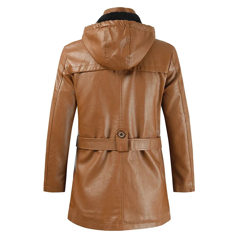 Night Rider Leather Coat