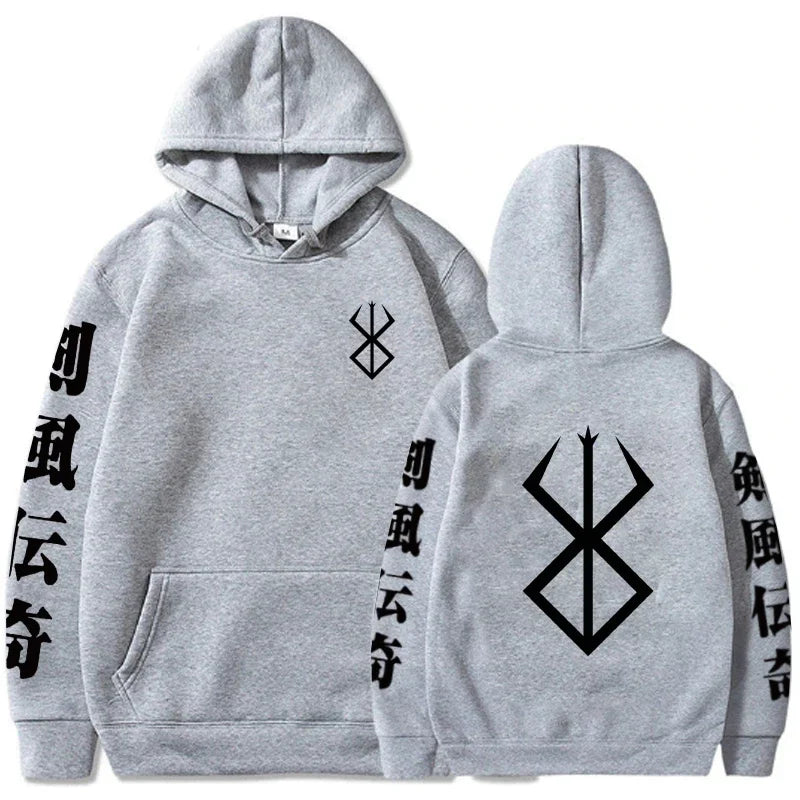 BERSERK//SACRIFICE Oversized Hoodie – Dark Anime Streetwear Drop