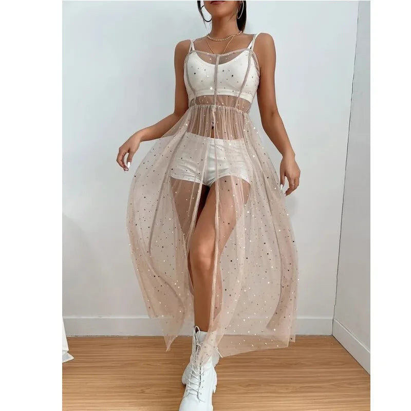 SolarMuse Mesh Robe