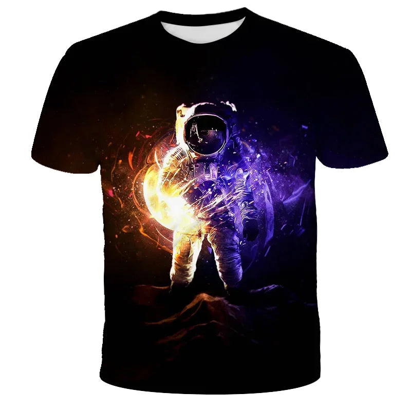 Mini Cosmic Explorer Cyber Tee