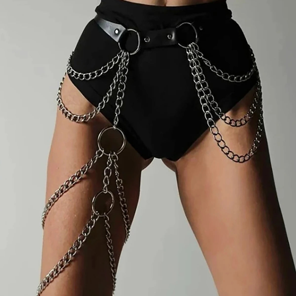 LUSTRA Layered Chain Waist Harness