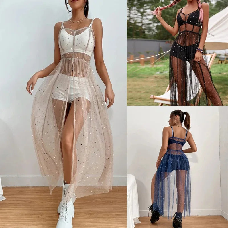 SolarMuse Mesh Robe