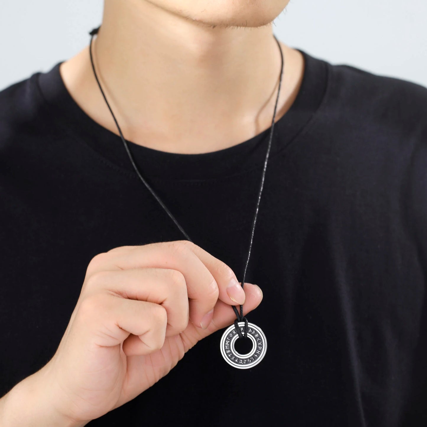 Elder Futhark – Nordic Rune Pendant Necklace
