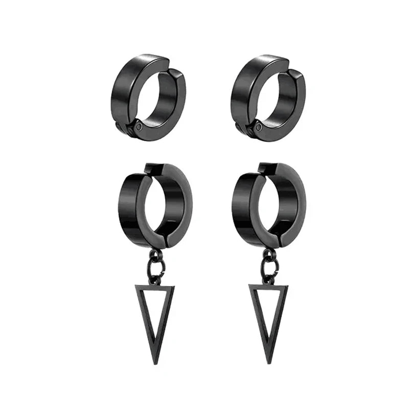Cyber Edge Magnet Earrings Set
