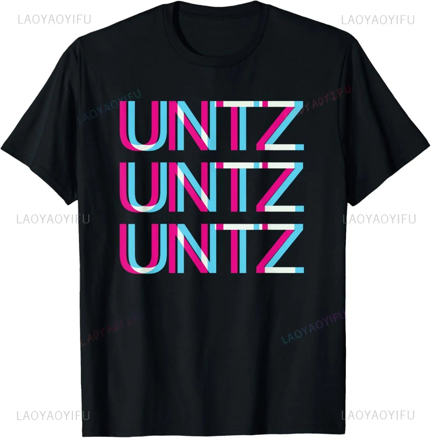 Trippy Glitch Cyber Tee