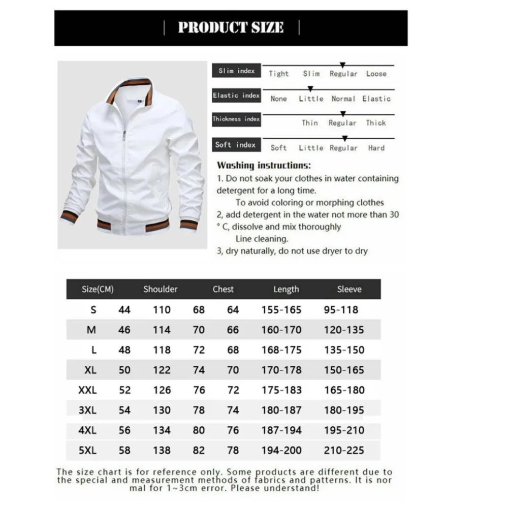 "VibePilot" Men’s Logo Baseball Jacket – Breathable, Sports-Inspired, Autumn Essential