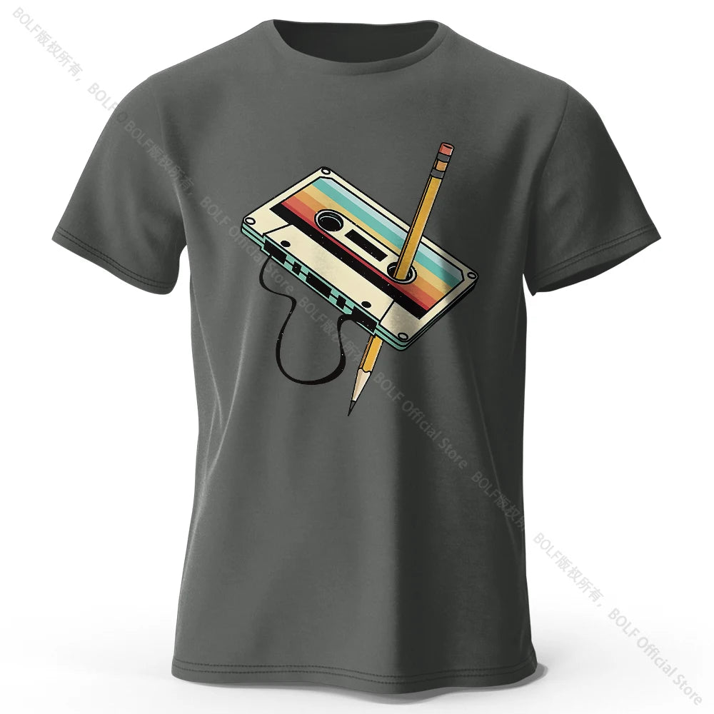 Retro Tape Vibes – Rewind Me Tee