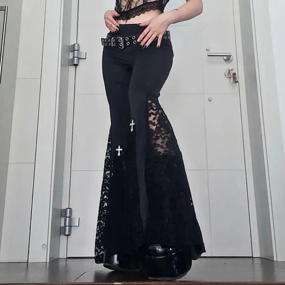 Nocturne Lace Flare Pants