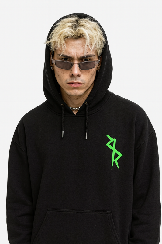 EDGERUNNERS//NEON SHADOW Hoodie – Japanese Anime Inspired Cyberpunk Pullover