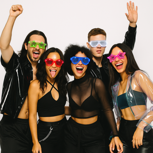 GlowVibe LED Glasses party set