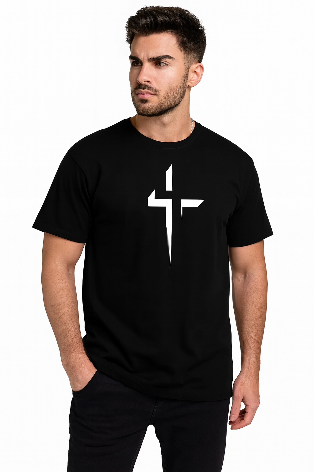 Reverse Cross Vibes – Summer Oversized Tee