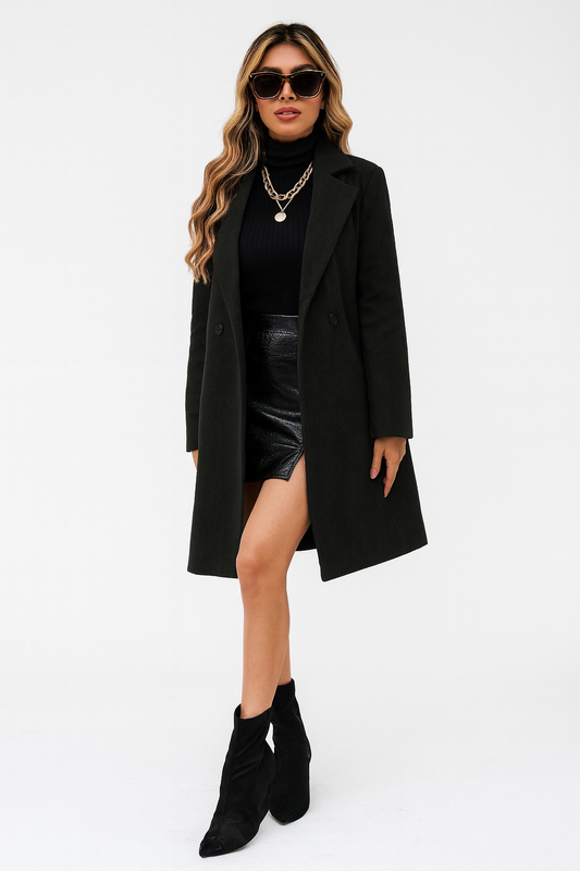 Aether Wool Longline Coat