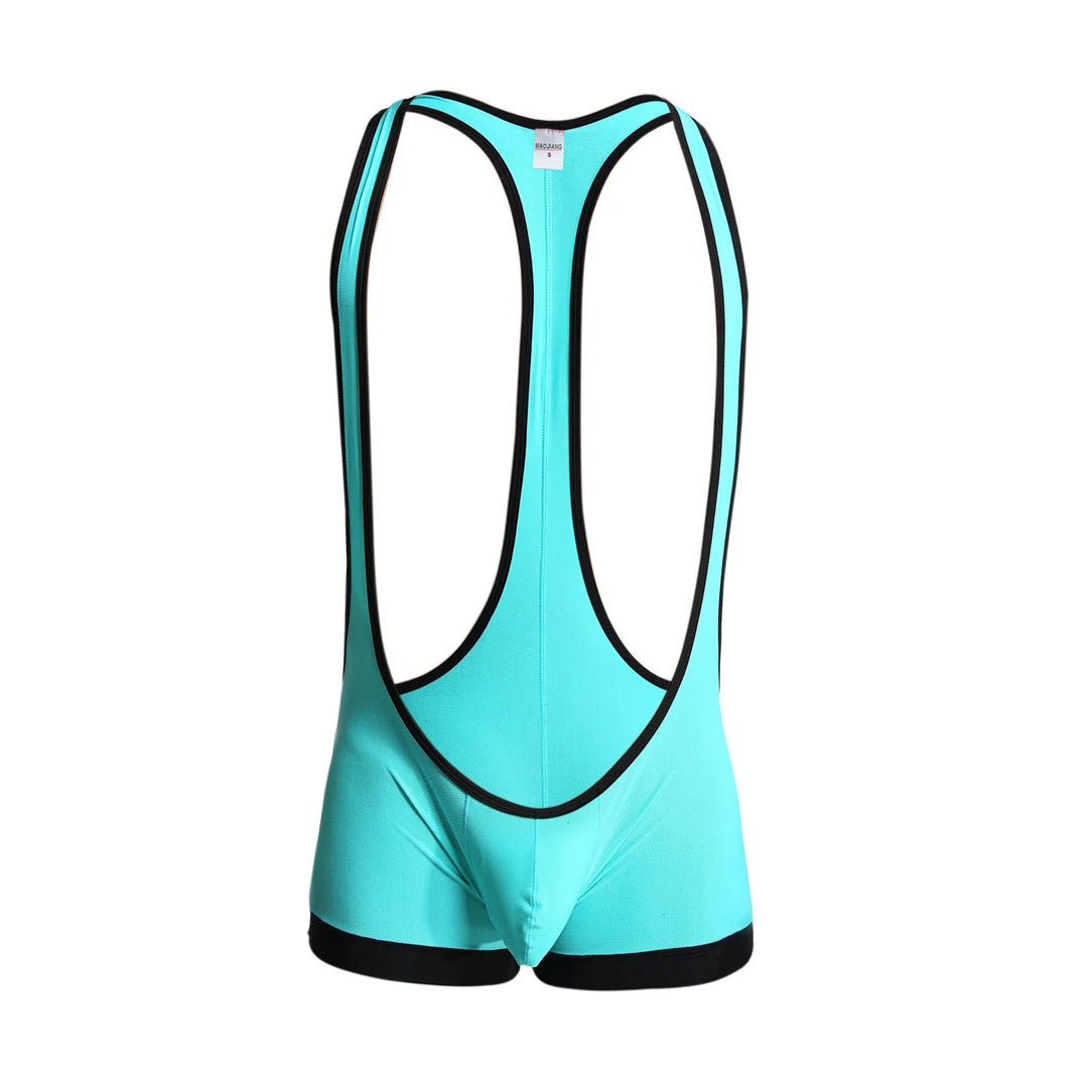 LUSTRA Nightcurrent Wetlook Mesh Bodysuit