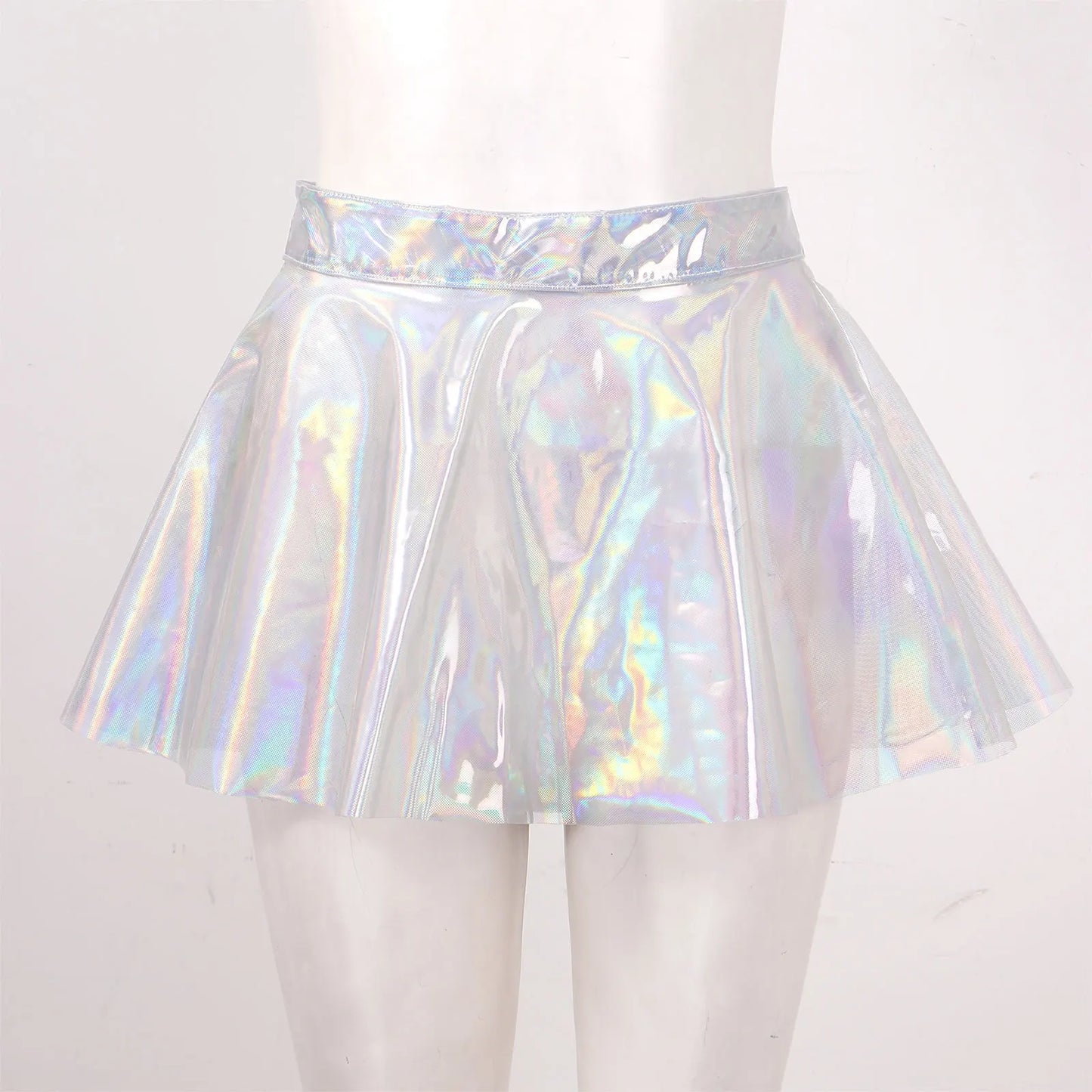 NeonFlare Mini Skirt