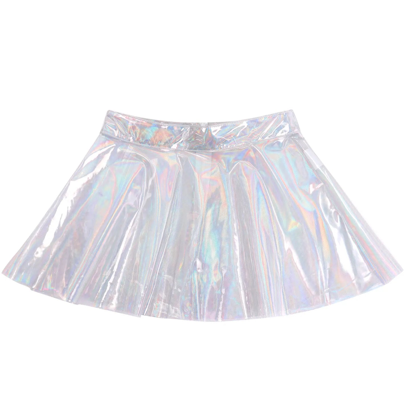 NeonFlare Mini Skirt