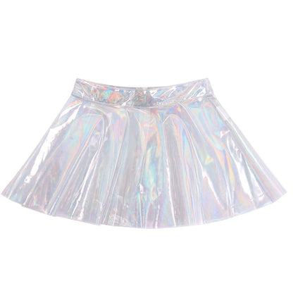 NeonFlare Mini Skirt