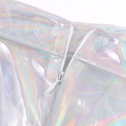 NeonFlare Mini Skirt