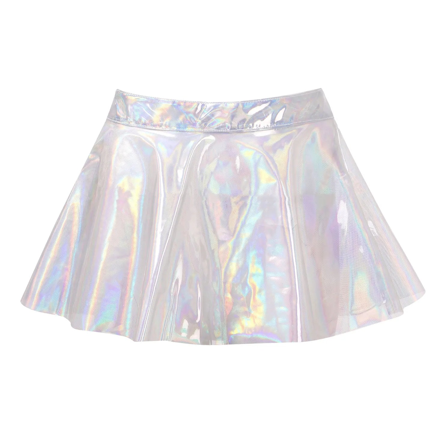 NeonFlare Mini Skirt