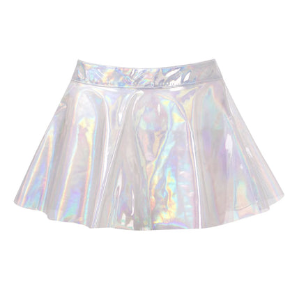 NeonFlare Mini Skirt