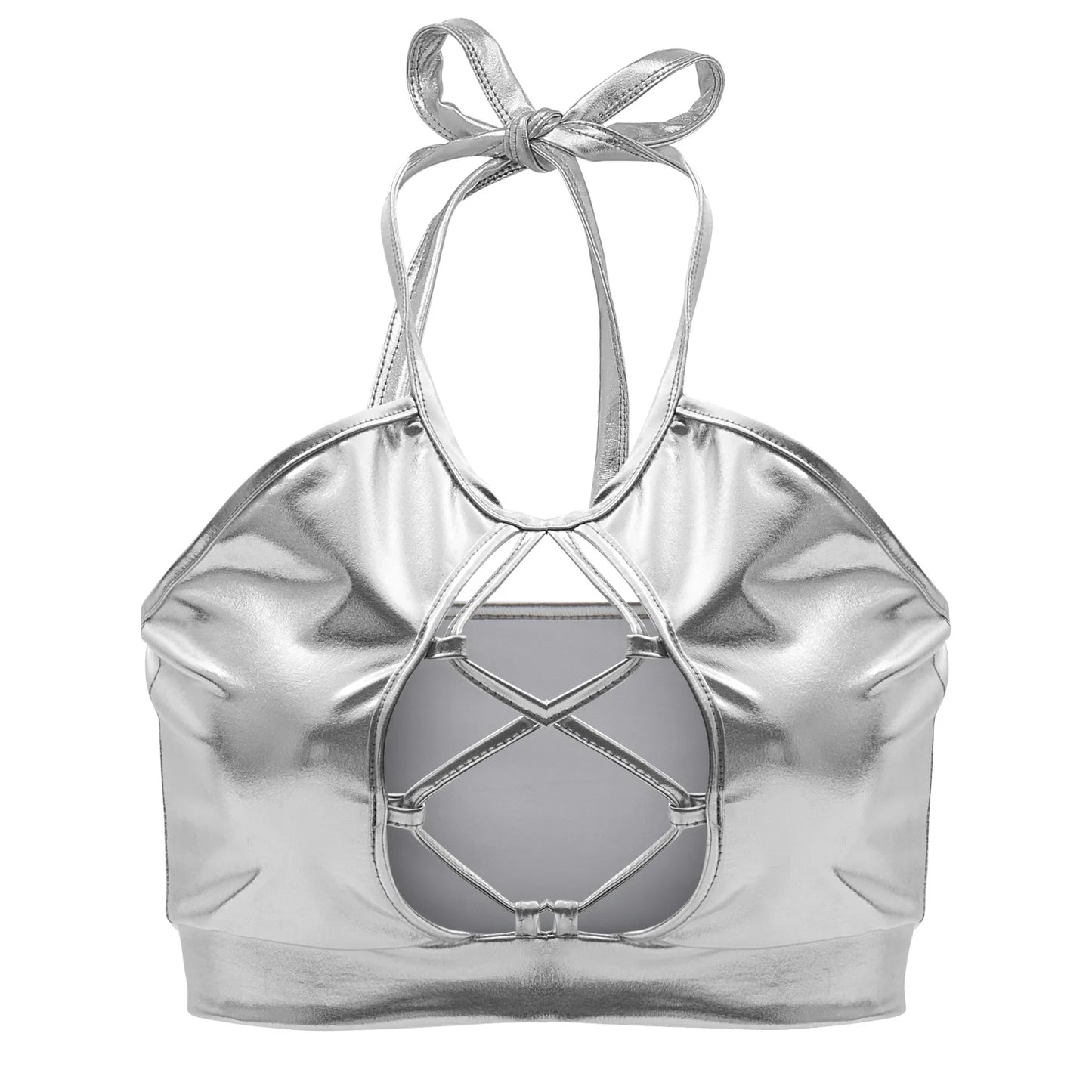 HoloStorm Metallic Halter