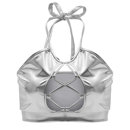 HoloStorm Metallic Halter