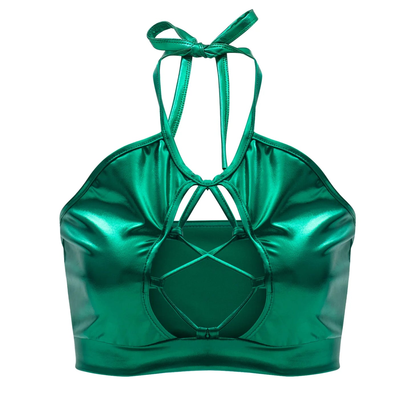HoloStorm Metallic Halter