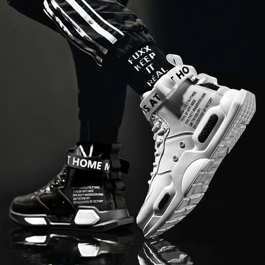 VOIDSTEP High-Top Leather — Grip & Airflow