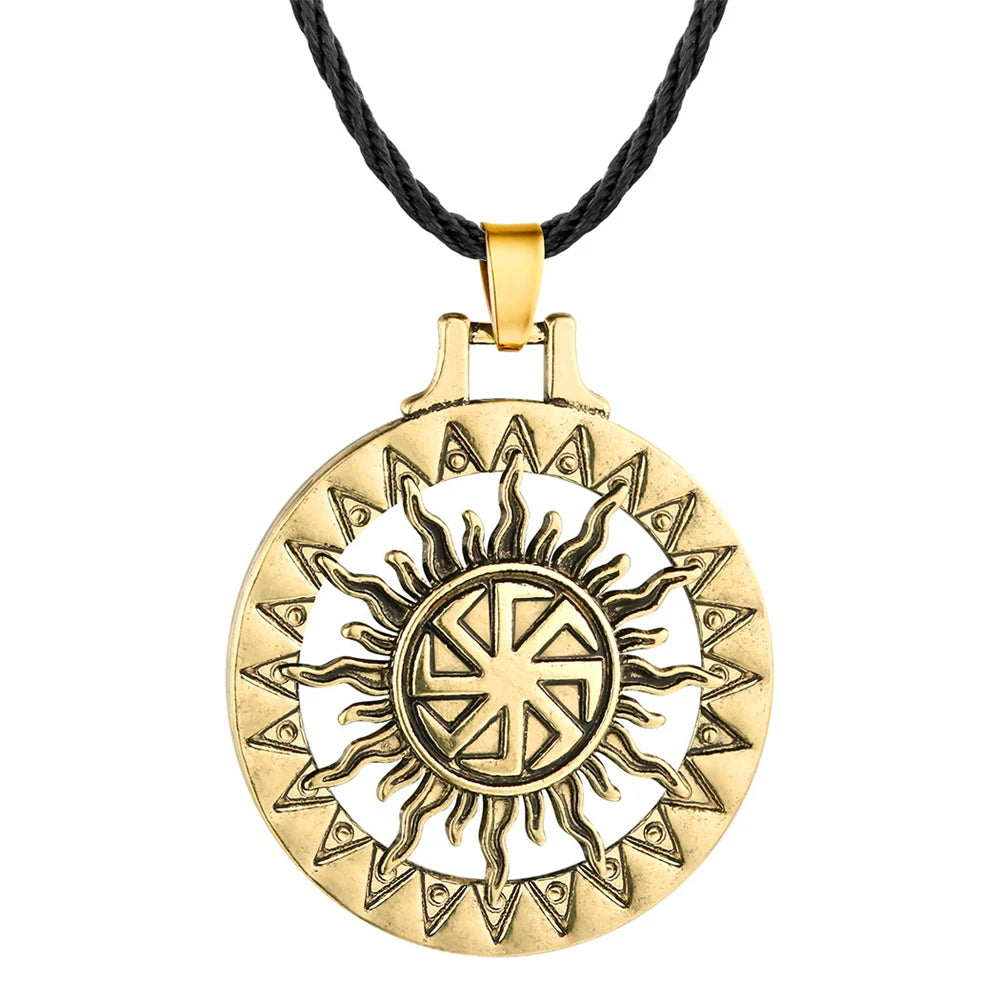 Solaris Kolovrat – Viking Sun Amulet Pendant Necklace