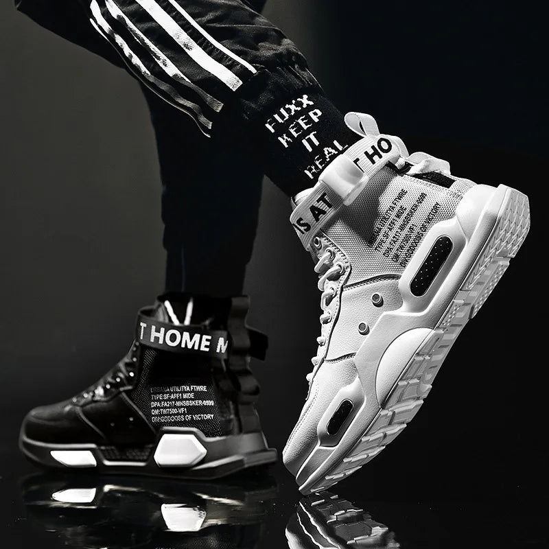 VOIDSTEP High-Top Leather — Grip & Airflow