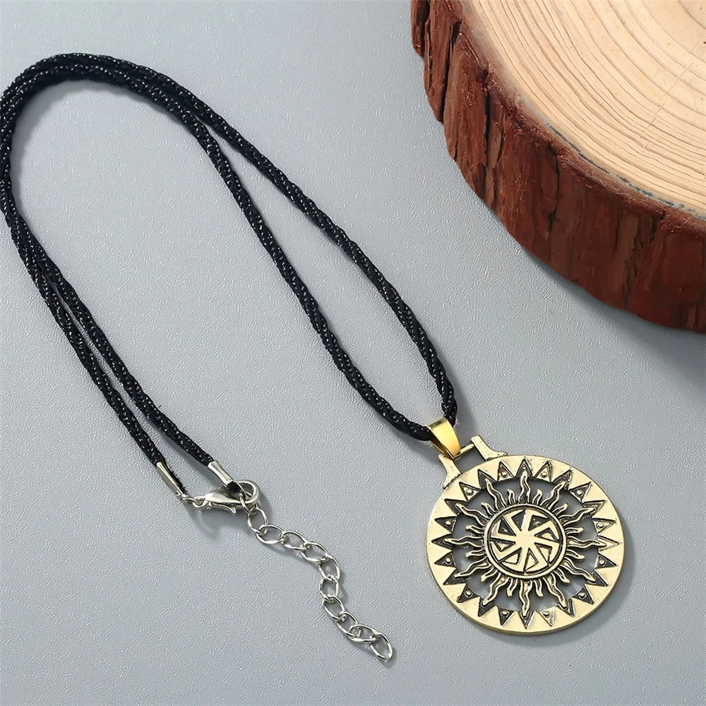 Solaris Kolovrat – Viking Sun Amulet Pendant Necklace
