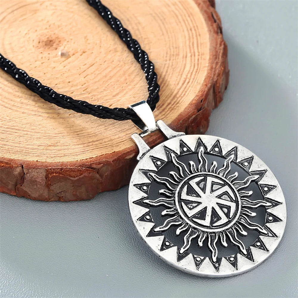 Solaris Kolovrat – Viking Sun Amulet Pendant Necklace