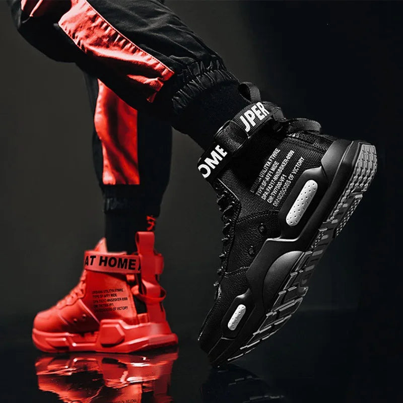 VOIDSTEP High-Top Leather — Grip & Airflow